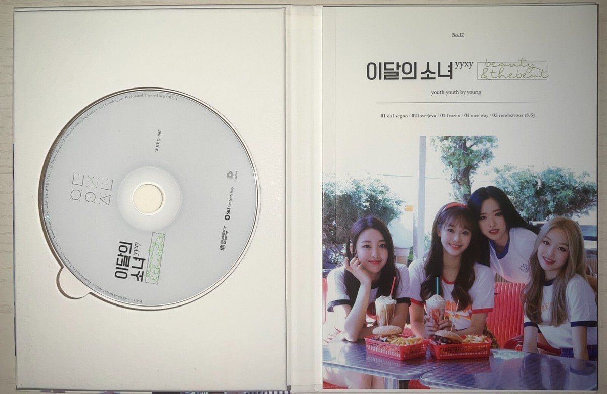 loona yyxy CD アルバム トレカ beauty &the beat Monthly Girl LOONA