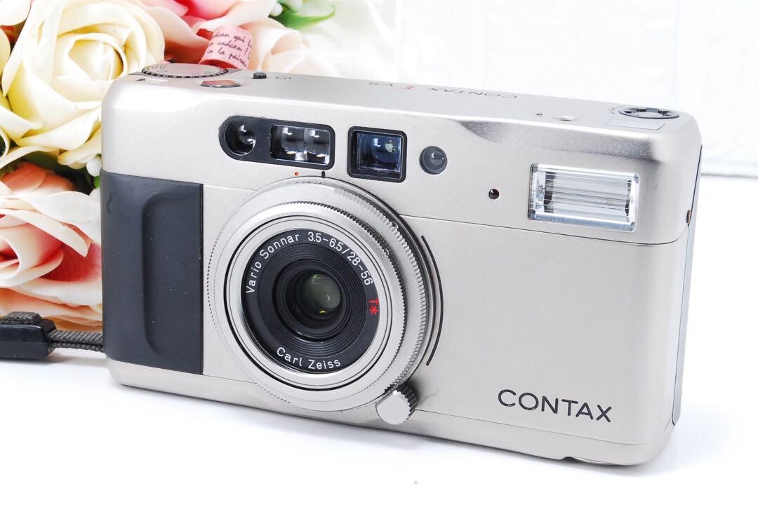 Contax TVS Point & Shoot 35mm Film Camera Vario Sonnar 28-56mm F3