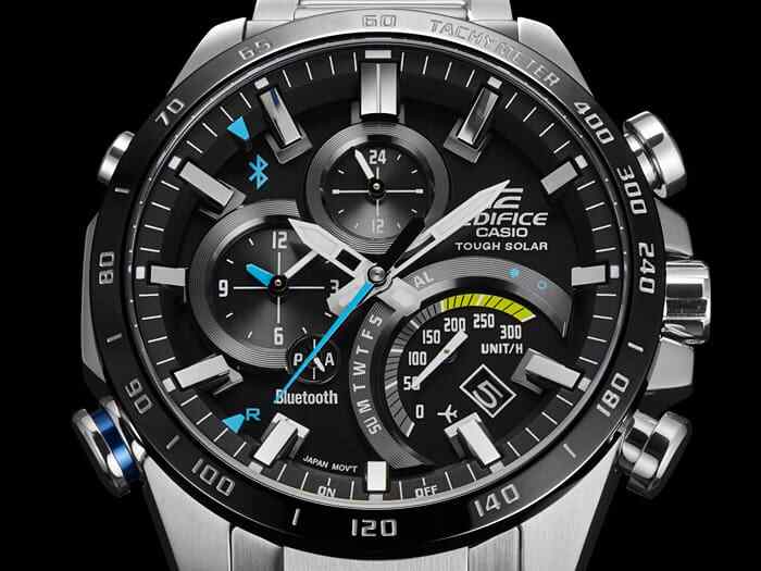 CASIO EDIFICE EQB-501XDB-1AJF TIME TRAVELER Bluetooth Solar Watch