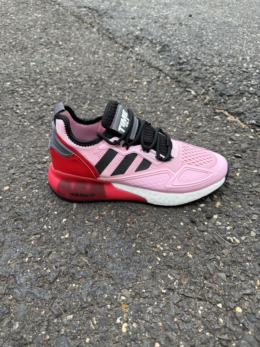 adidas Men's Ninja ZX 2K Boost Shoes FZ0454 Pink/Core Black