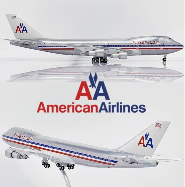 JC Wings 1/200 XX20289, Boeing 747-100 American Airlines N9665