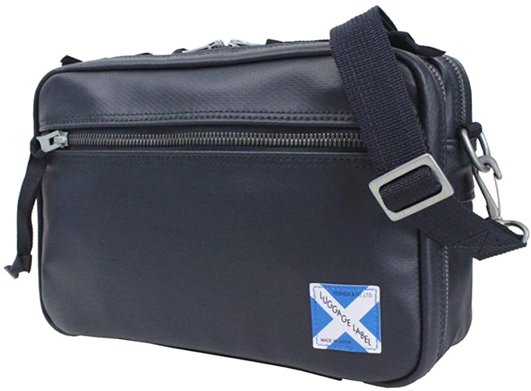 Yoshida PORTER LUGGAGE LABEL NEW LINER SHOULDER BAG Navy 960-09285