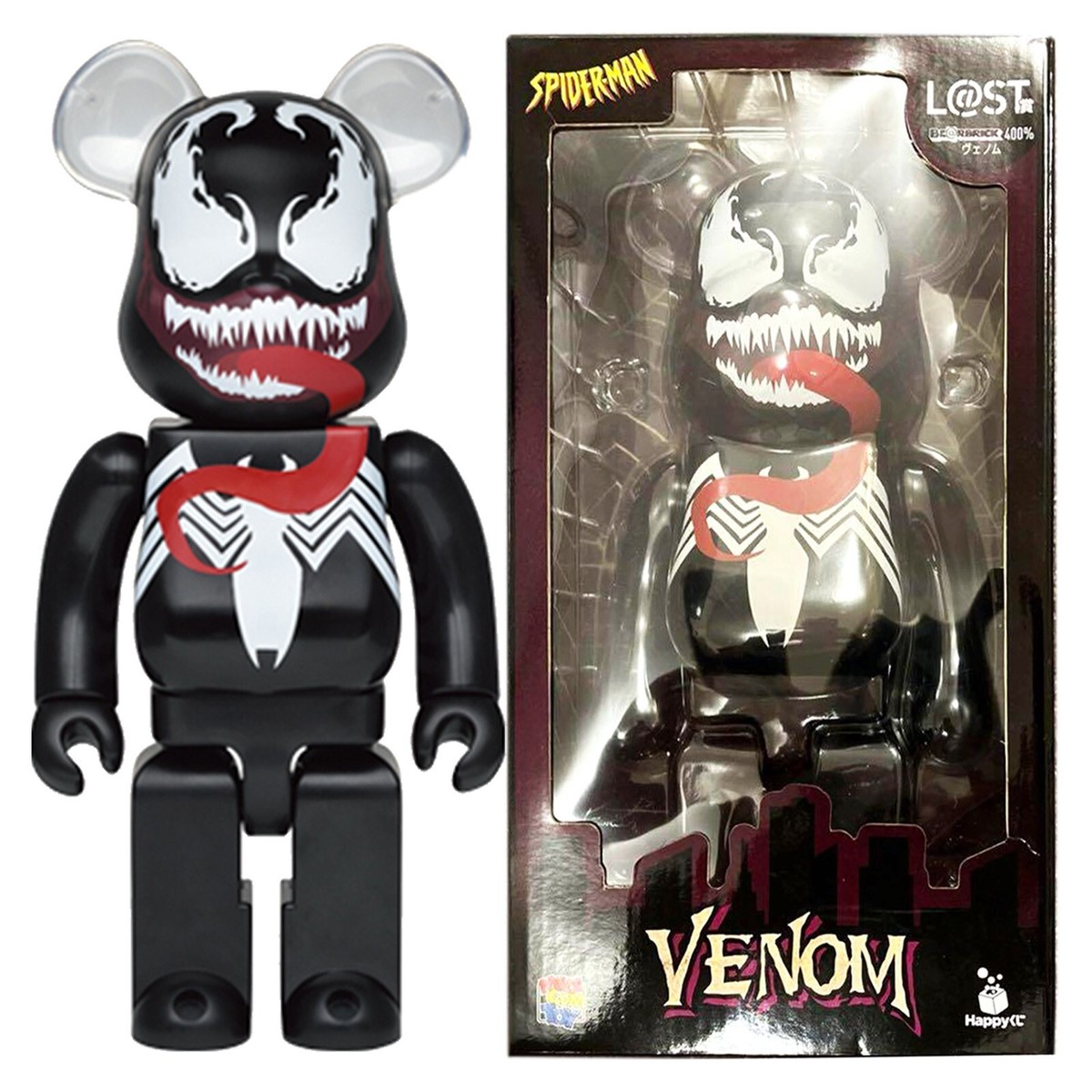 MEDICOM TOY Happy Kuji BE@RBRICK MARVEL LAST Prize SPIDER-MAN