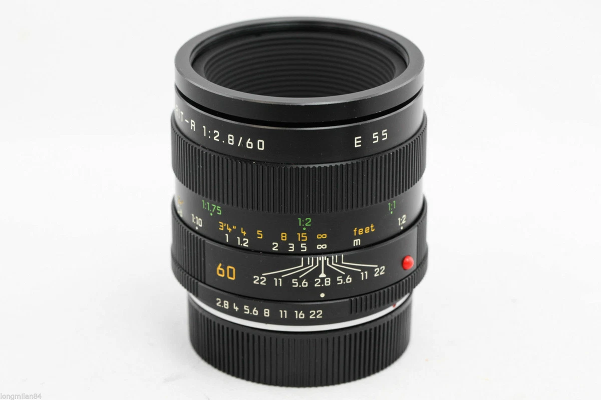 Leica MACRO-ELMARIT-R 60mm Focal Camera Lenses for sale | eBay