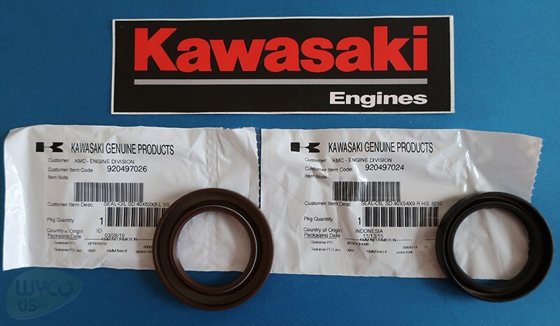 TOP & BOTTOM CRANK SEAL, KAWASAKI FX751V, FX801V, FX850V, FX921V