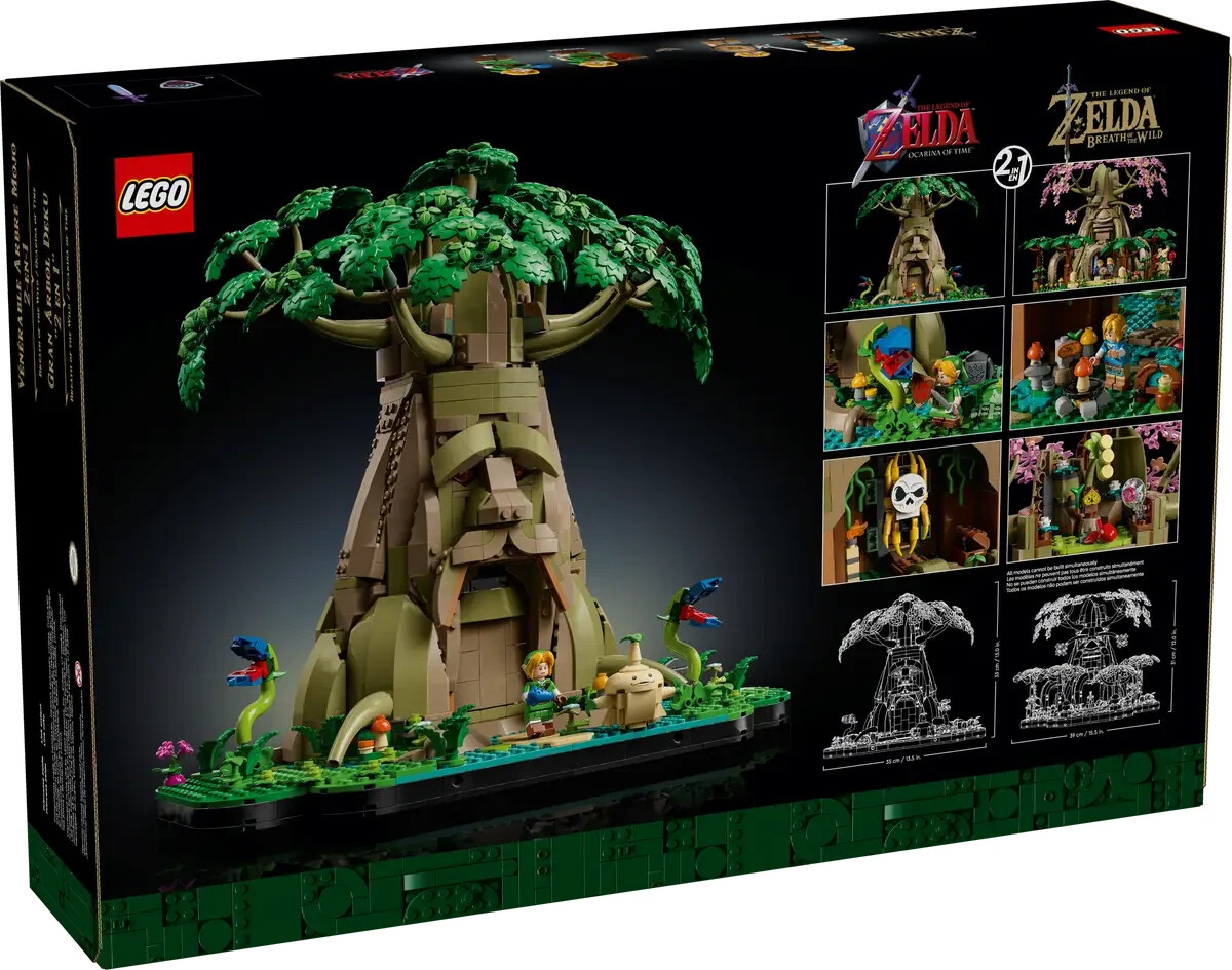 PSL LEGO The Legend Of Zelda Great Deku Tree 2-in-1 Set from JAPAN
