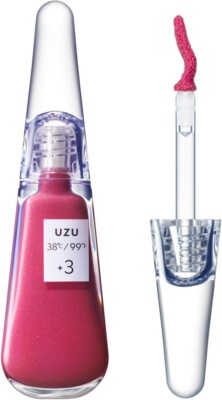 UZU BY FLOWFUSHI 38°C/99°F +3 Pink Lip Treatment Lip Care 6g In