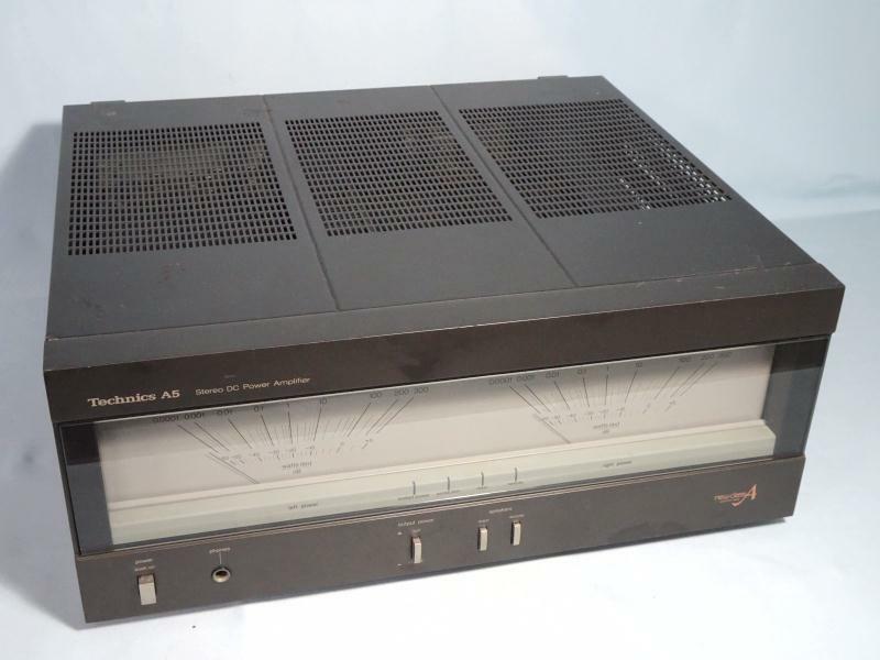 Technics SE-A5 power amplifier Vintage For parts or repair Free