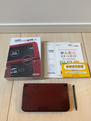 New Nintendo 3DS LL XL METARIC RED Japanense W/Box Great e177 | eBay