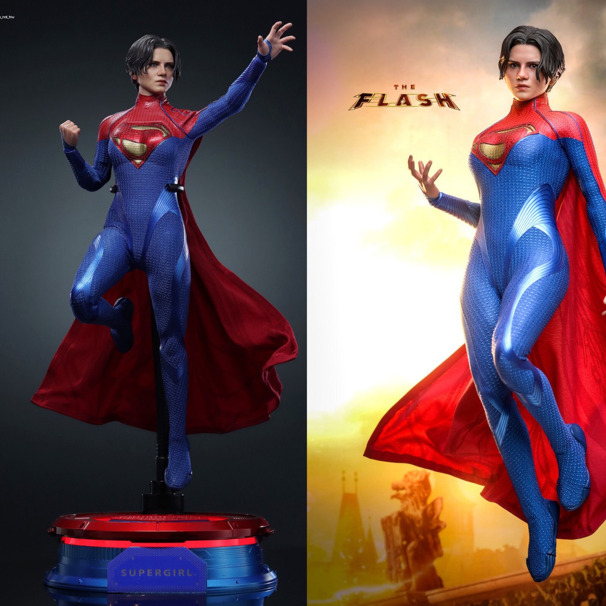 🔥 Hot Toys The Flash Supergirl Collection 1/6 Action Figure 12