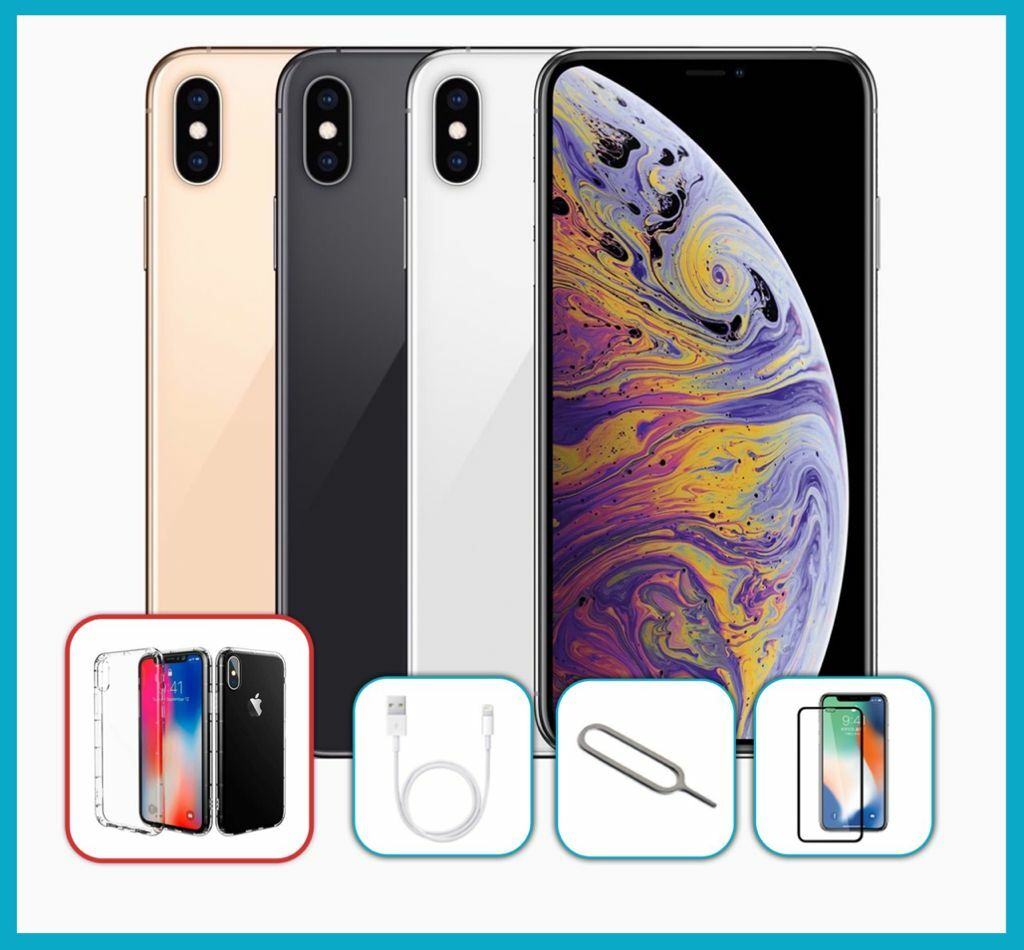 Apple iPhone XS Max 64GB 256GB - Unlocked, NO FACE ID, All Colours
