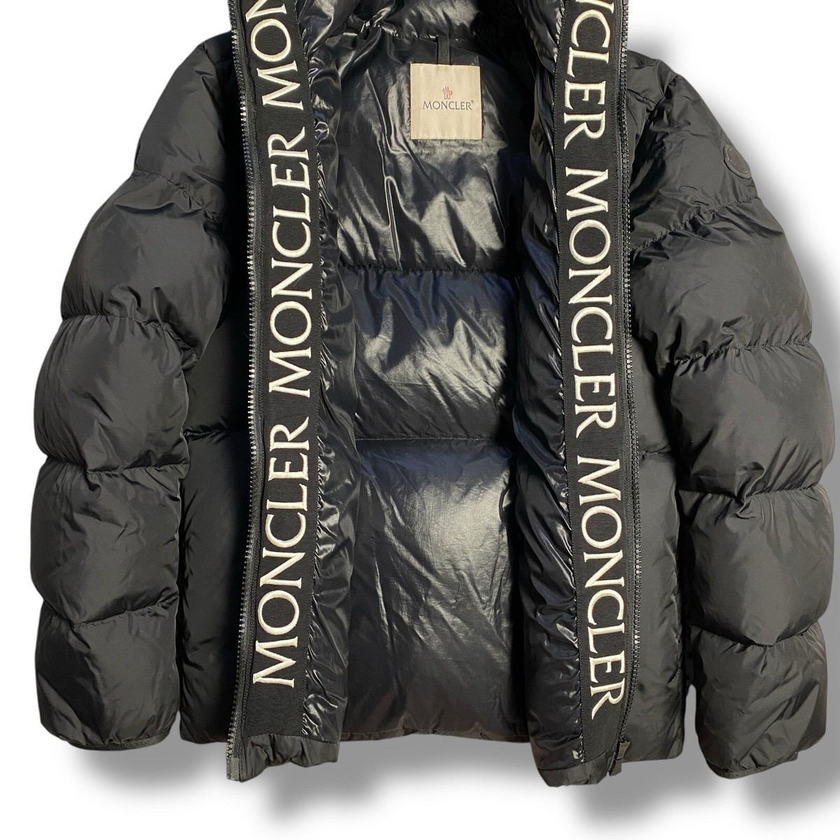 Moncler Montcla Black Men Down Jacket Size S | eBay