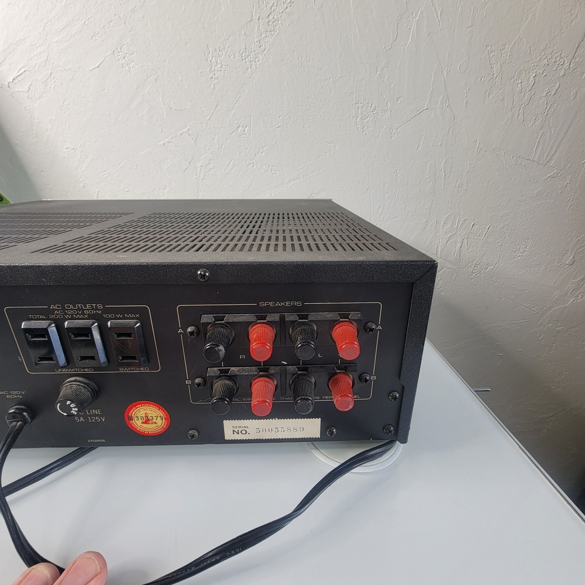 Vintage Onkyo A-7070 Super Servo Operation Stereo Amplifier