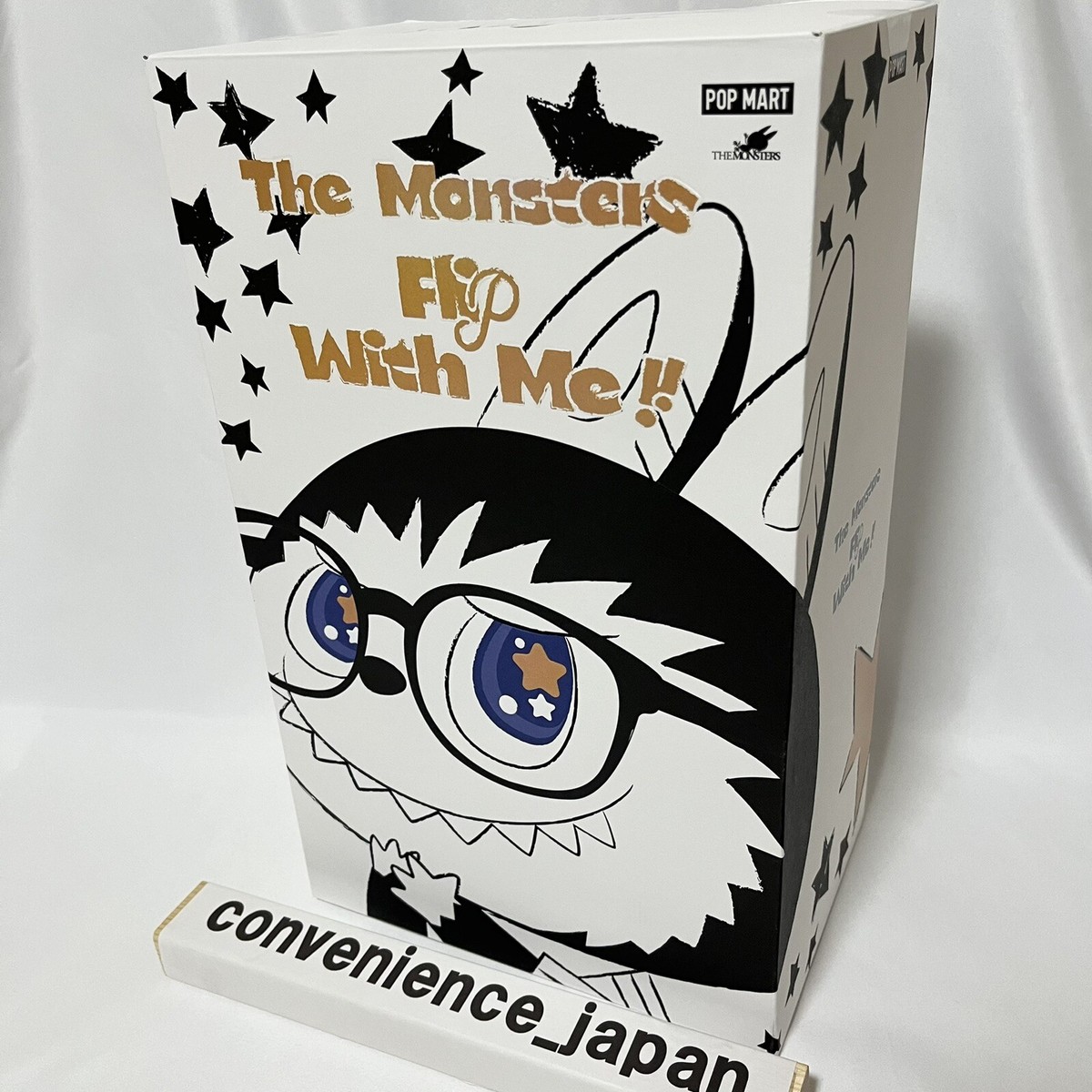 POP MART THE MONSTERS - FLIP WITH ME Plush Toy 200×150×400mm