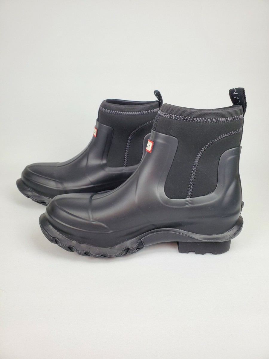 NEW Hunter x Stella Mccartney Vegan Rubber Boots Wellies Size UK10