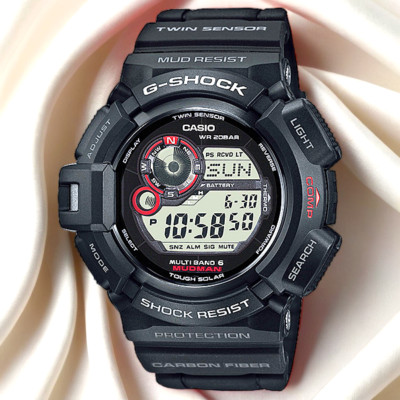 Casio G-Shock Mudman GW-9300-1JF Solar Atomic Radio Compass
