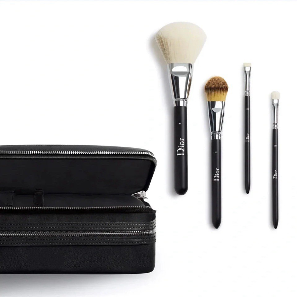 DIOR Backstage Makeup Brush Set in Exclusive Travel Vanity Case