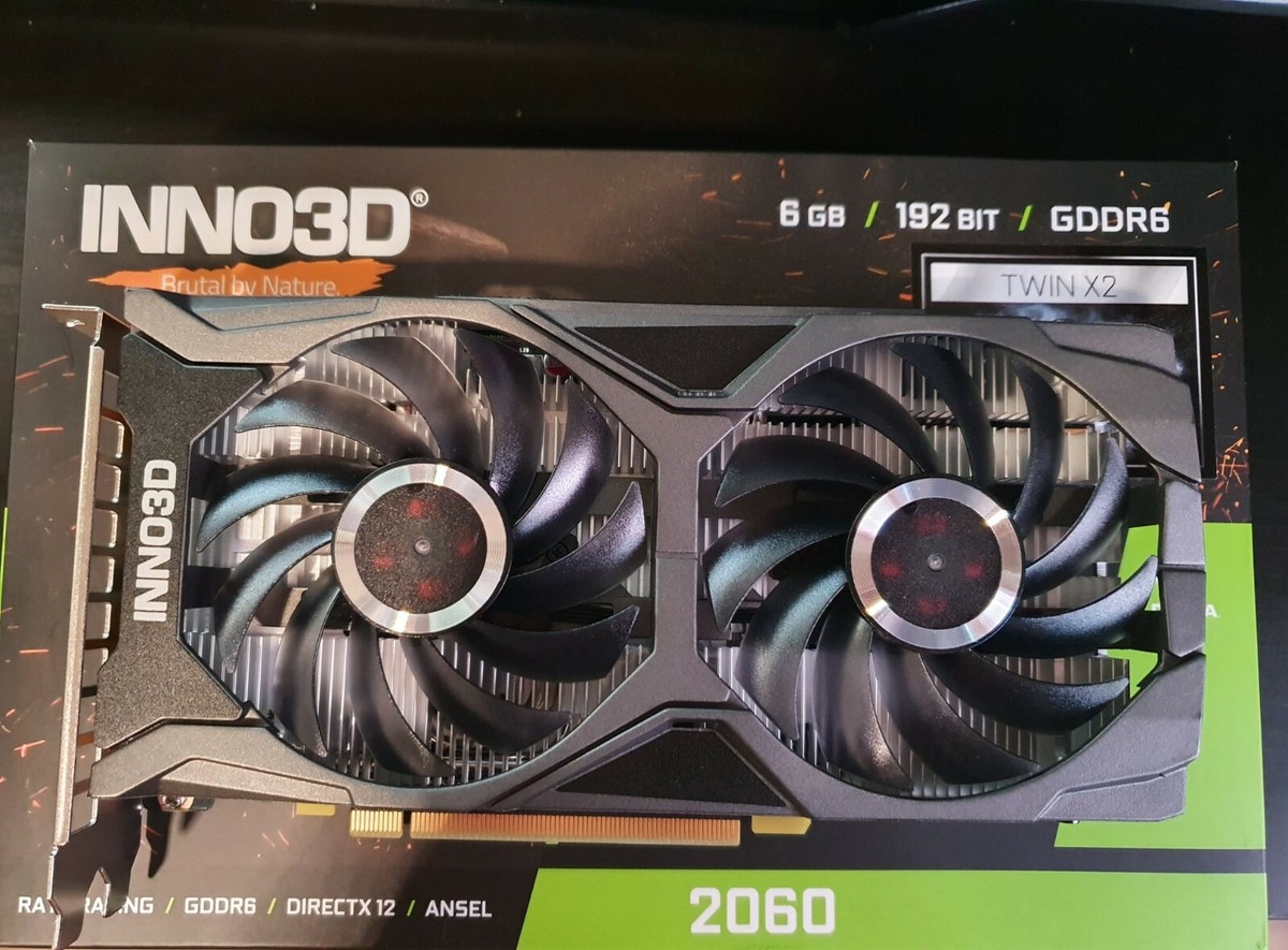 Inno3D GeForce RTX 2060 6GB Twin X2 Graphics Card | eBay
