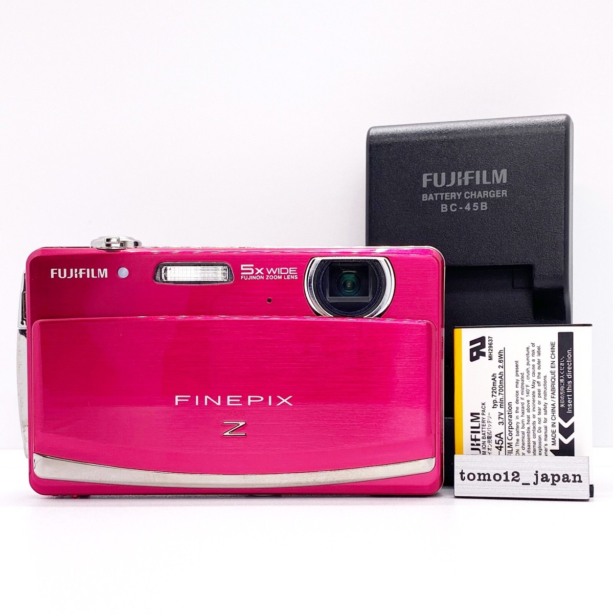 FUJIFILM FinePix Z90 Pink 14.2MP 5x Zoom Compact Digital Camera