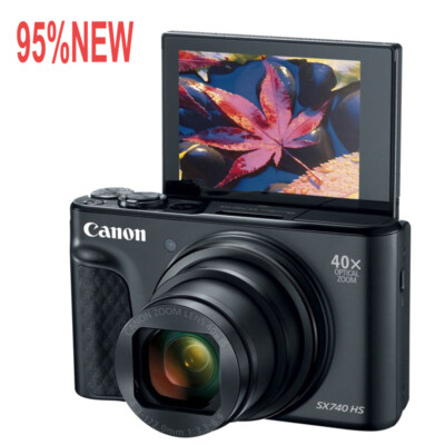 Canon PowerShot SX740 HS 20.3MP Digital Camera 40x Optical Zoom Wi