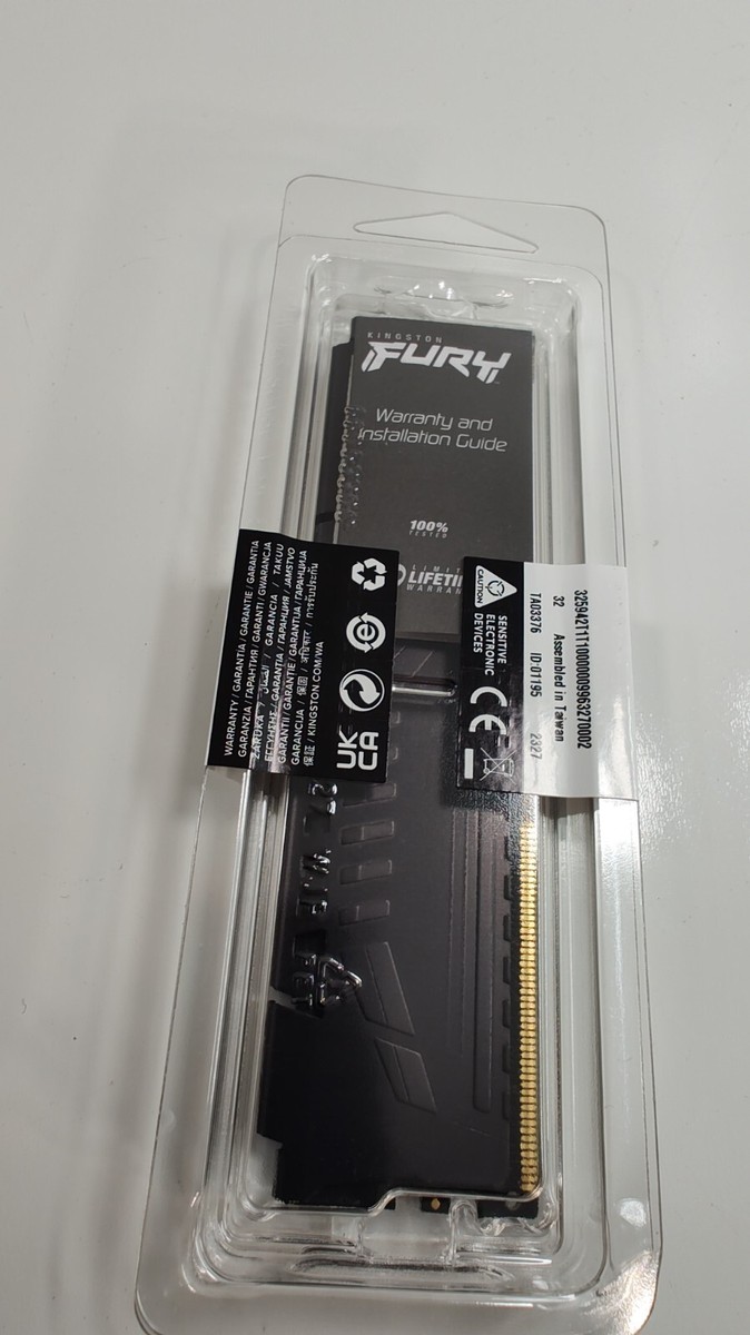 Kingston Fury Beast Black (KF556C40BB-8) 8GB 5600MT/s DDR5 CL40
