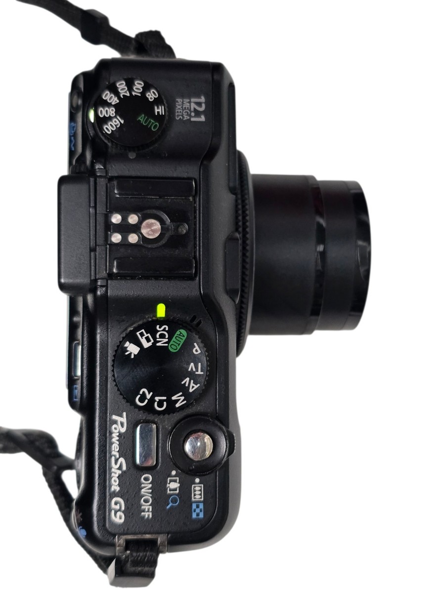 Canon PowerShot G9 12.1MP Digital Camera - Black for sale online