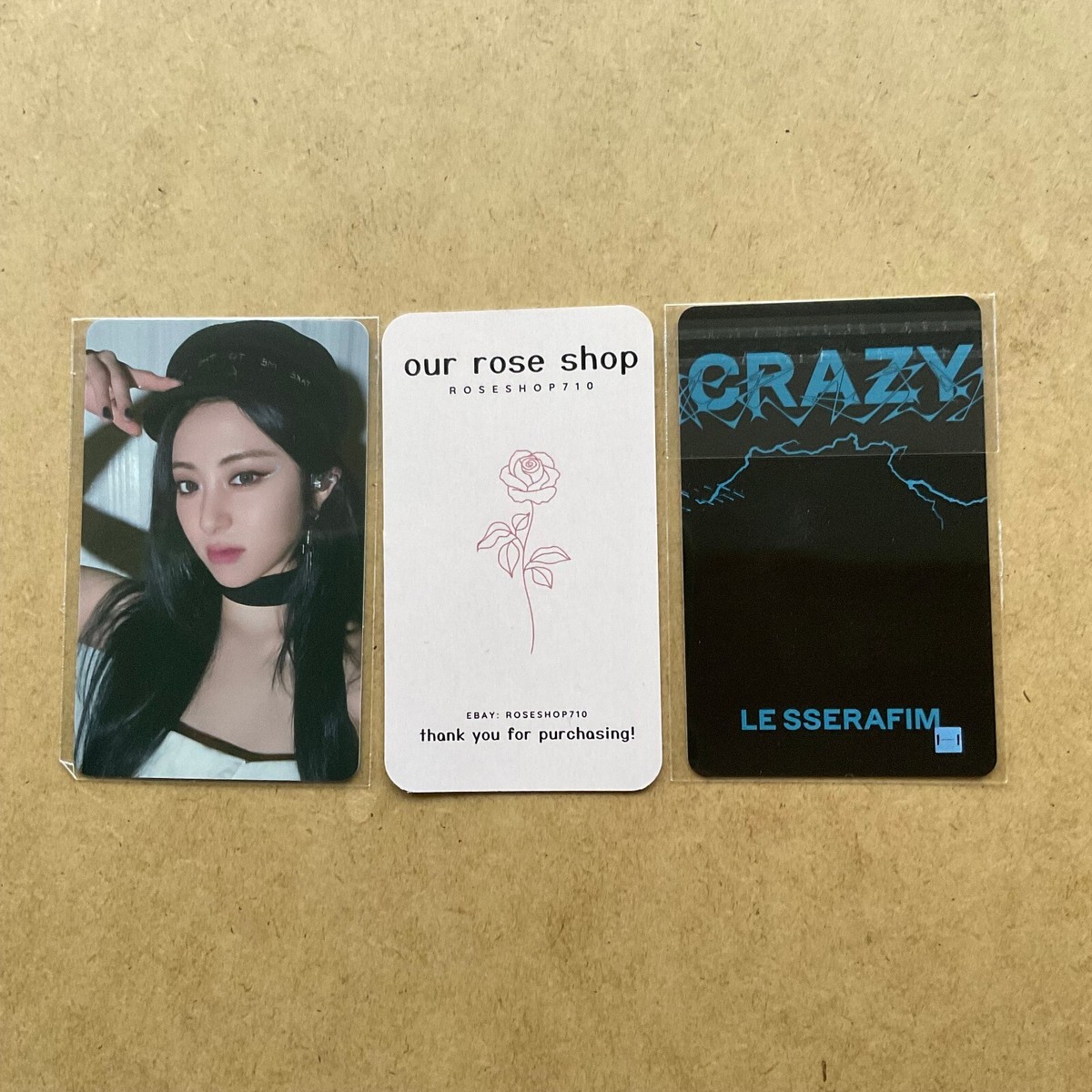LE SSERAFIM Crazy Joeun Music Official Lucky Draw LD Benefit R2