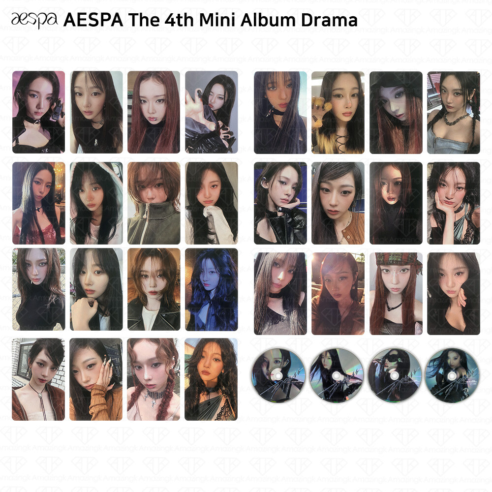 Aespa 4th Mini Album Drama Photocard Giant Smini Scene Sequence