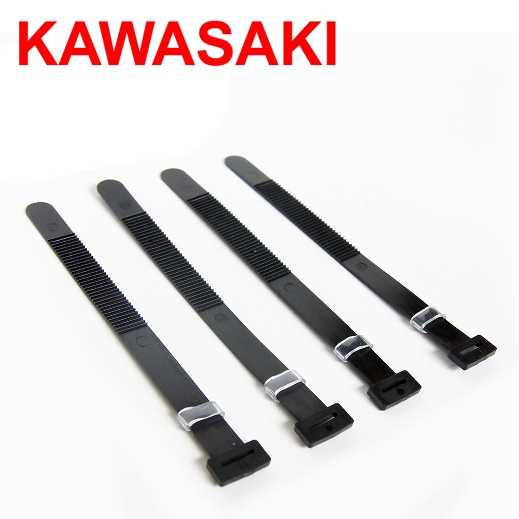 Kawasaki Wire Harness Zip Ties tie Clamp Band wrap handlebar