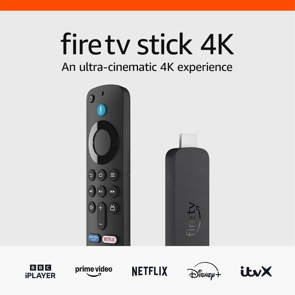 Amazon Fire TV Stick 4K Firestick | Ultra HD | Wi-Fi 6 | Alexa