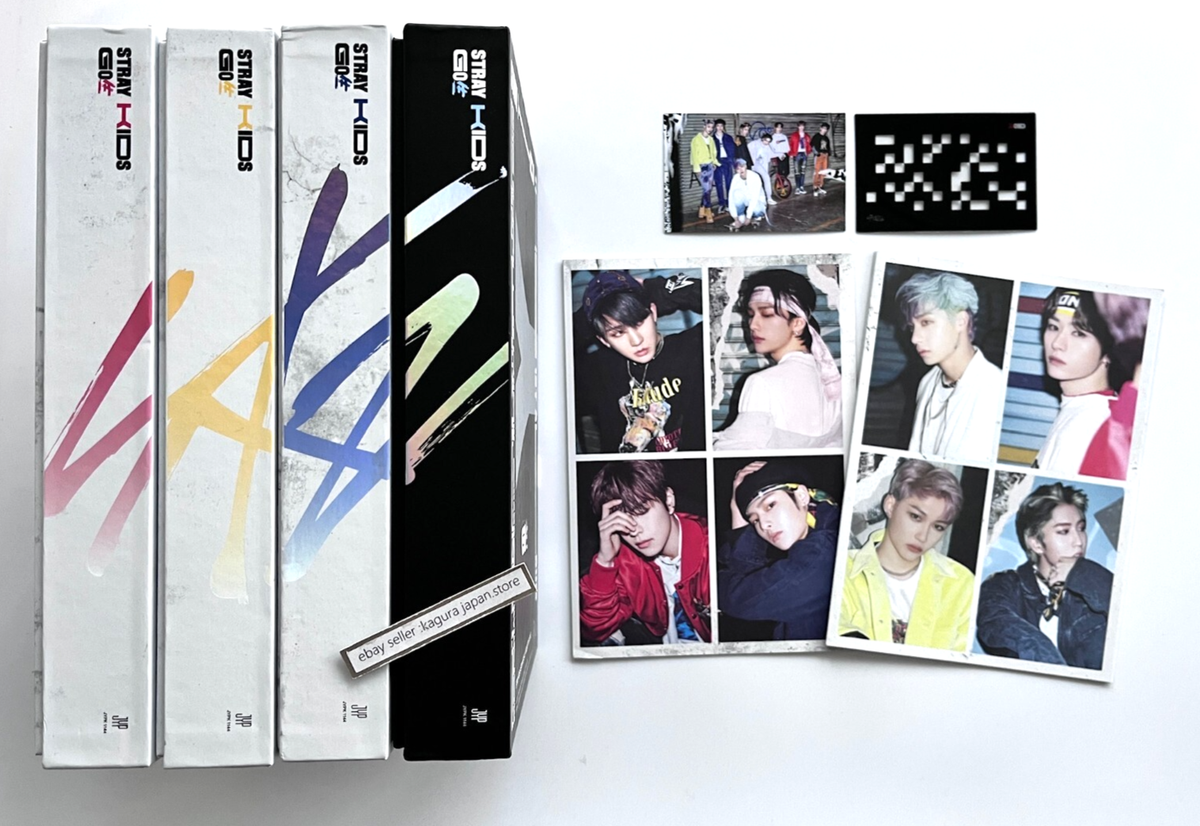 Stray Kids GO LIVE Go生 Limited ver. + Normal A B C ver. Set of 4