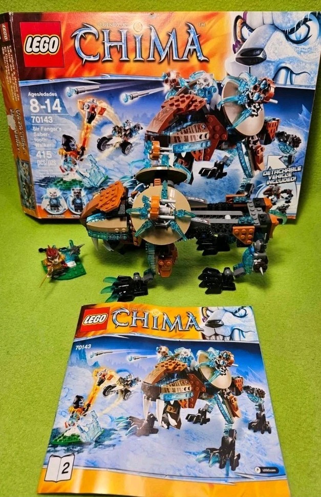 LEGO LEGENDS OF CHIMA: Sir Fangar's Sabre-Tooth Walker (70143