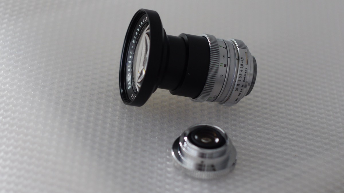 Schneider kreuznach Cinegon 10mm F1.8 Close Focus 0.05m built-in