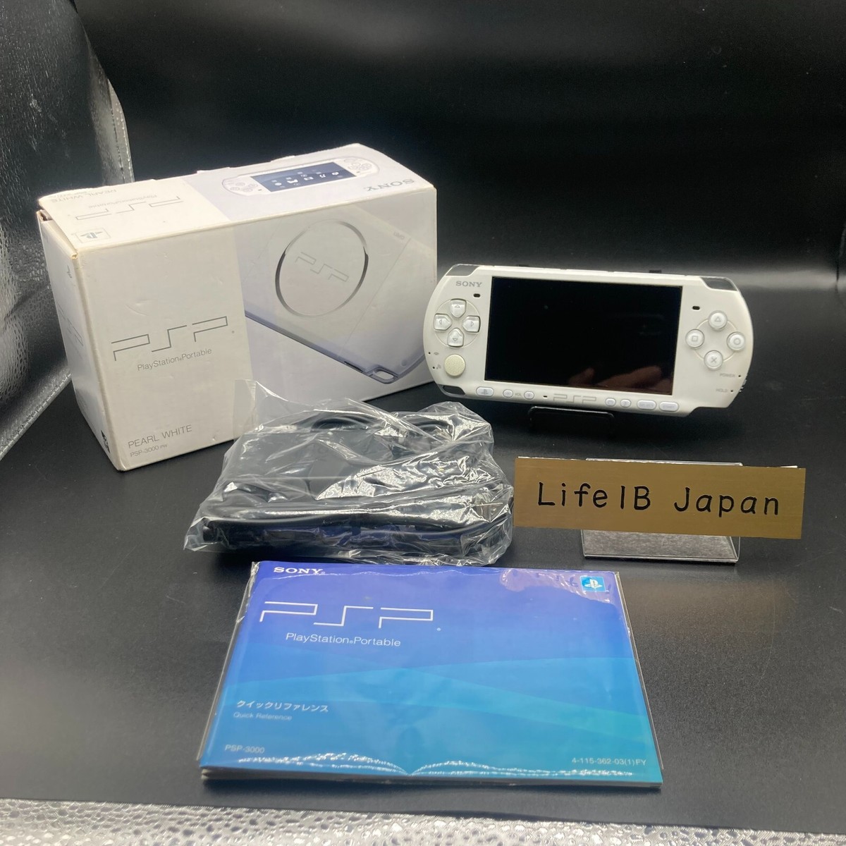 Sony PSP 3000 Pearl White Handheld Console Playstation Portable