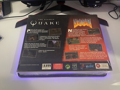 Doom / Quake Compilation - Big Box PC Computer Game - Brand New