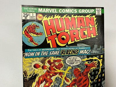 アメコミ Human torch #1 ファンタスティックフォー FF リーフ