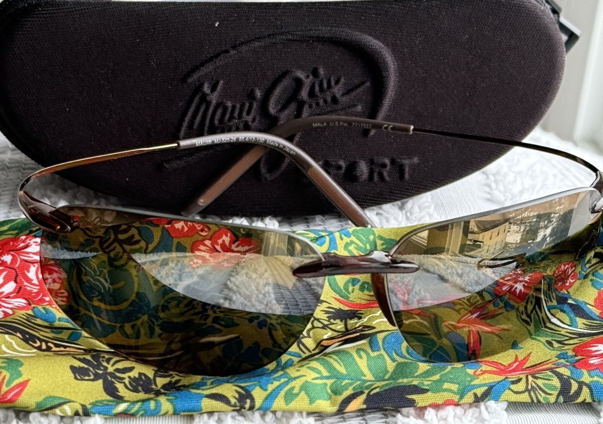 Maui Jim Mala MJ 525 26 Titanium Copper Frame + HCL Bronze