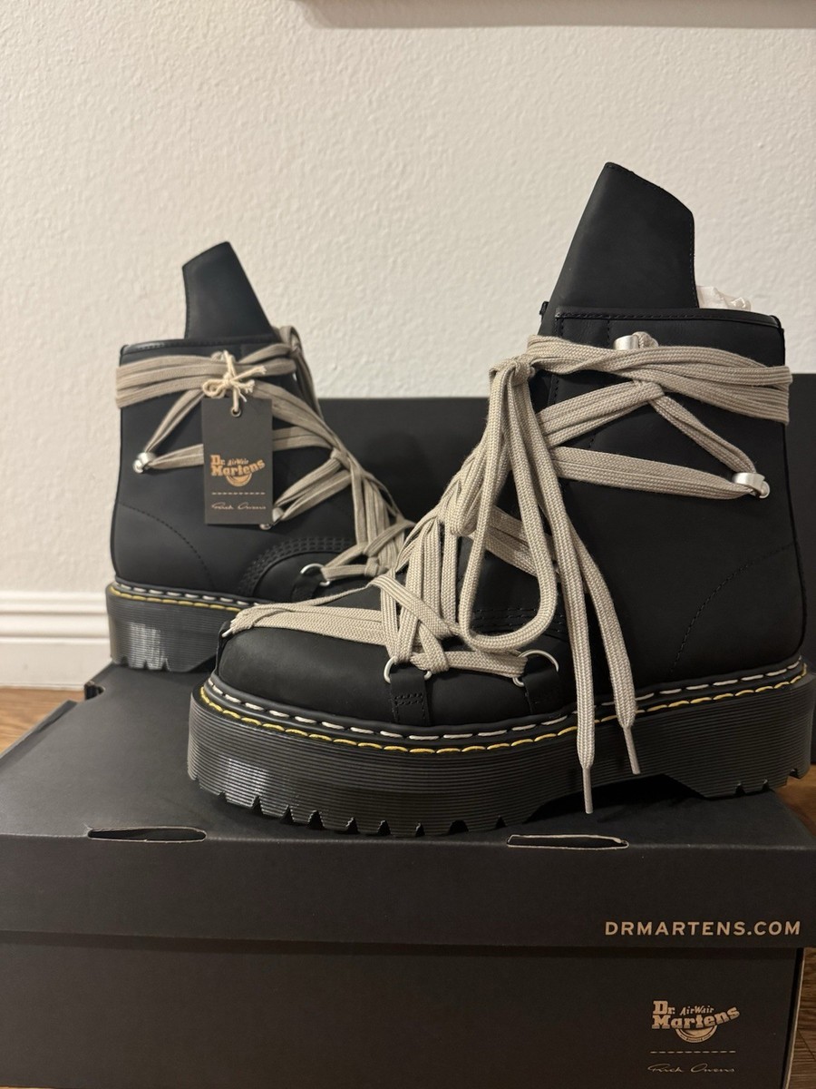 2025 | Rick Owens x Dr. Martens DRKSHDW 1460 Quad Sole Megalace
