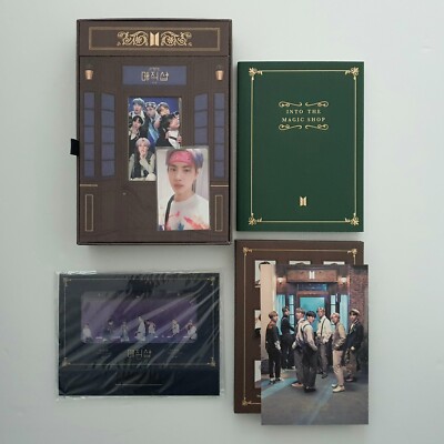 BTS Official 5th Muster Magic Shop DVD Full Set Jin Photocard Free