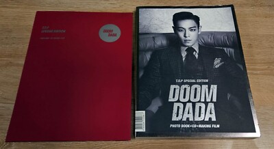 T.O.P Doom Dada Dada Official Photobook+CD+Making Film(Special