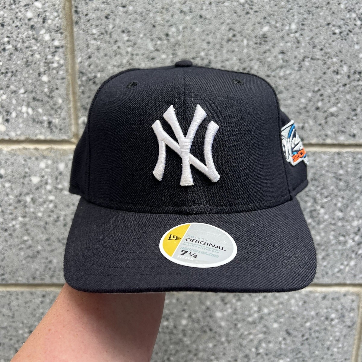 NDS Vintage New York Yankees Fitted Hat 7 1/4 2000 World Series