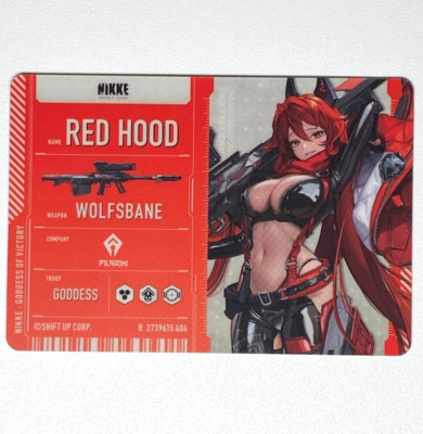 Goddess of Victory Nikke Metallic Pass Collection Ver.2 Card RED