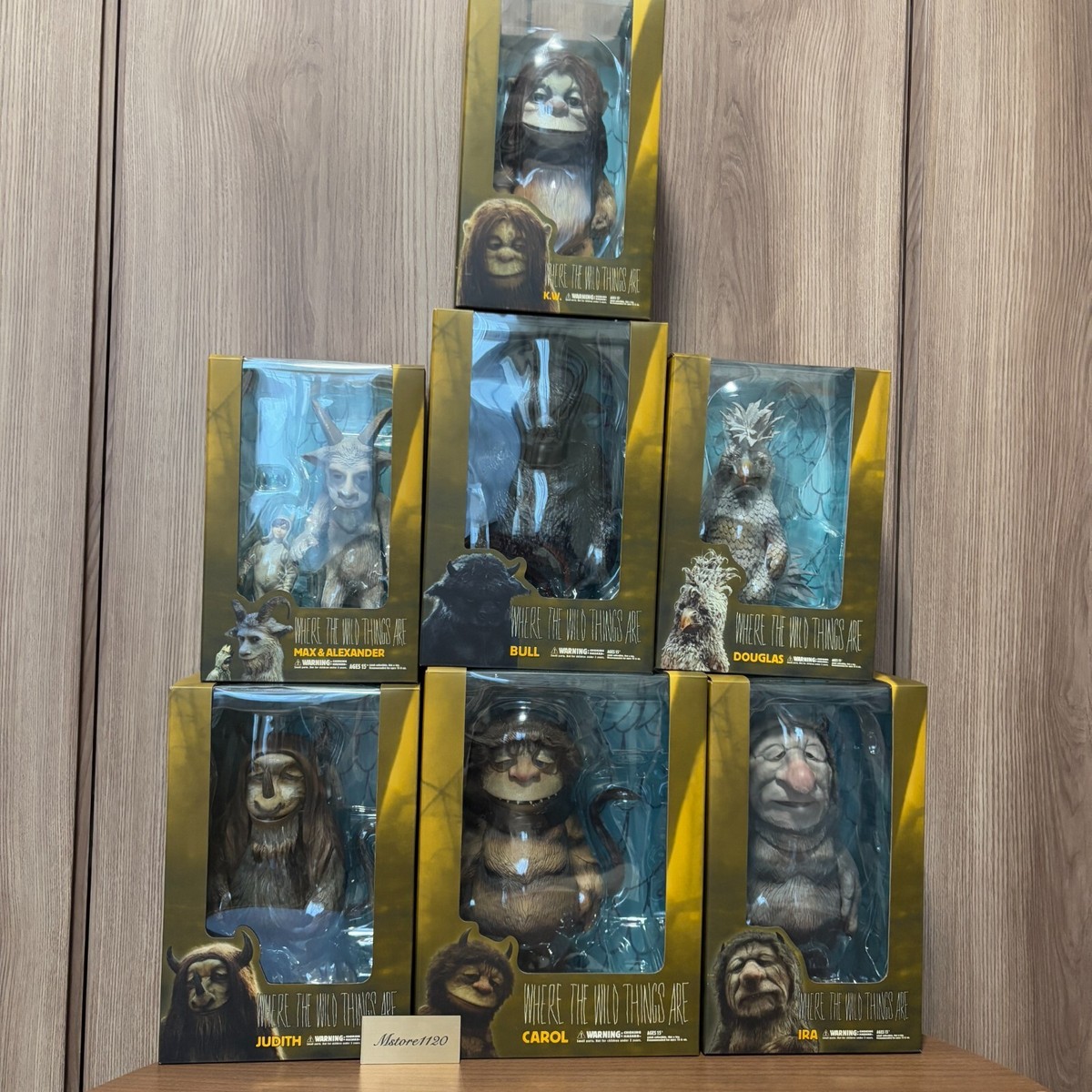 Where the Wild Things Are figure set of 7 Complete with box New | eBay