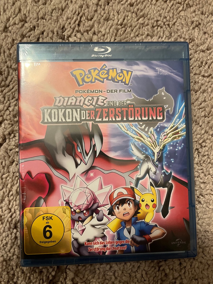 Pokemon Movie Diancie and the Cocoon of Destruction Blu-ray REGION