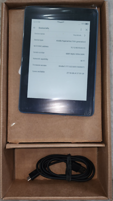 Amazon Kindle Paperwhite Signature Ed 11th Gen 32GB, Wi-Fi, 6.8