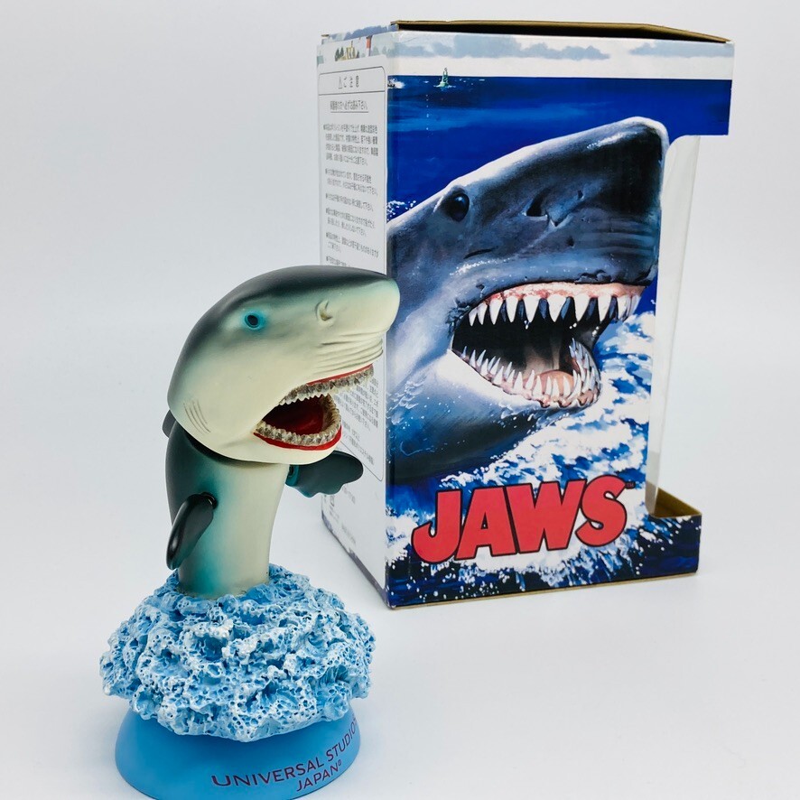 JAWS Attack Vintage Bobbing Statue Figure UNIVERSAL STUDIOS JAPAN