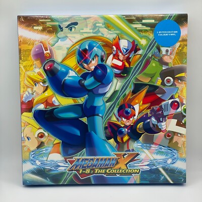 Mega Man X 1-8 The Collection Vinyl Record Soundtrack 8 LP Deluxe