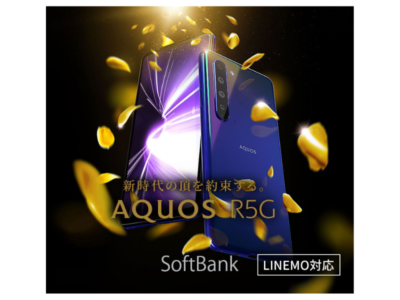 シムフリー AQUOS R5G 12GB 256GB スナドラ865 WQHD+ SHARP AQUOS R5G