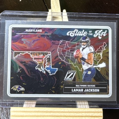 Lamar Jackson 2024 Panini Zenith State Of The Art #9 Baltimore