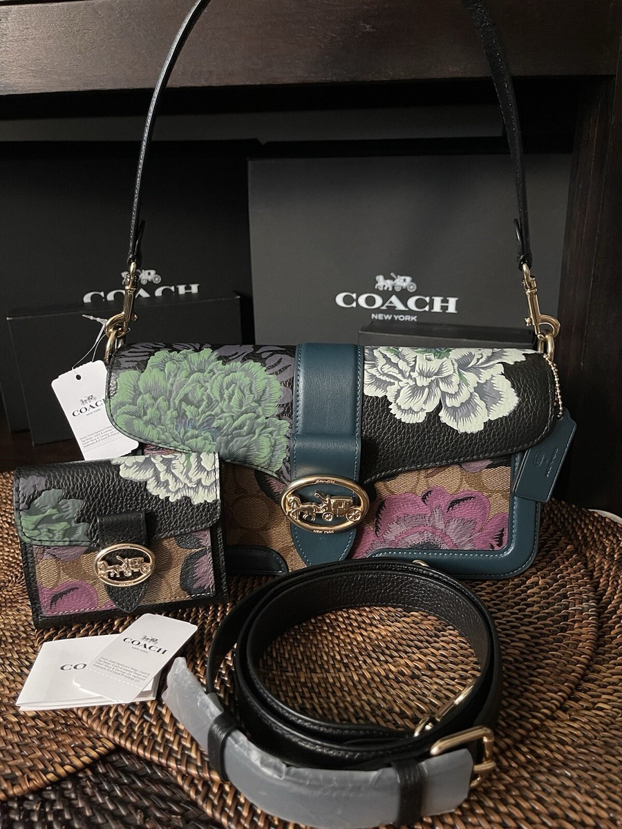 COACH Kaffe Fassett Georgie Crossbody Shoulder Bag & Kaffe Fassett